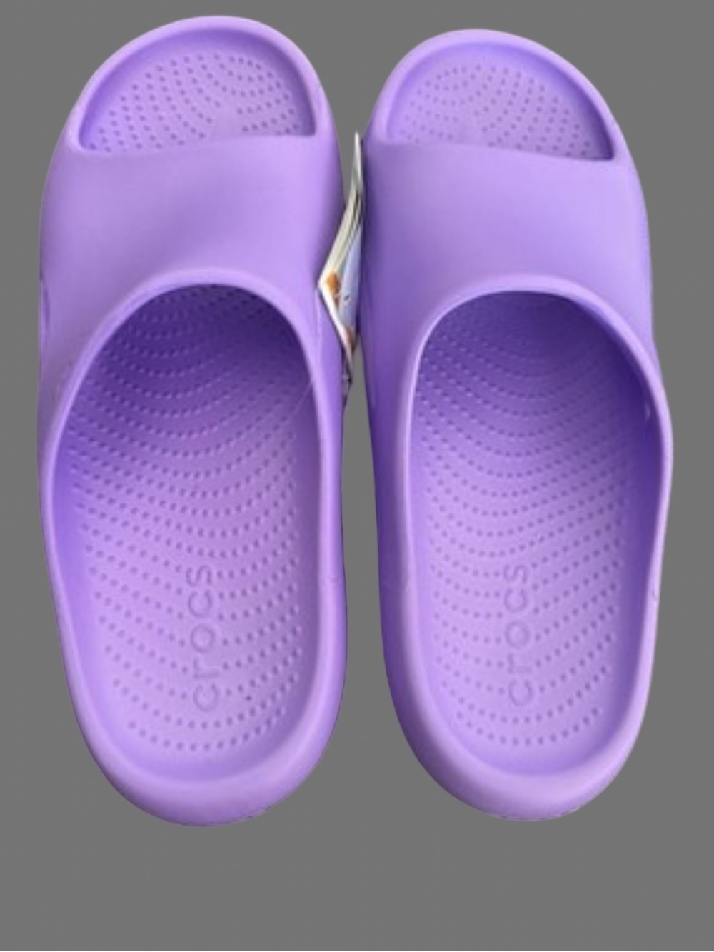 New Women’s Crocs Mellow Recovery  Lavender Purple Slide Sandals size 8